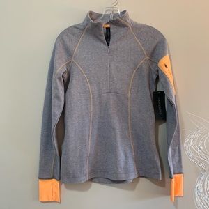 NWT Athletic Jacket Quarter Zip Pullover Thermal